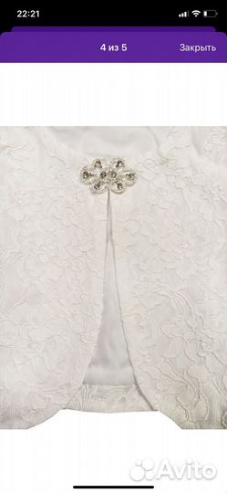 Болеро, жакет для девочки