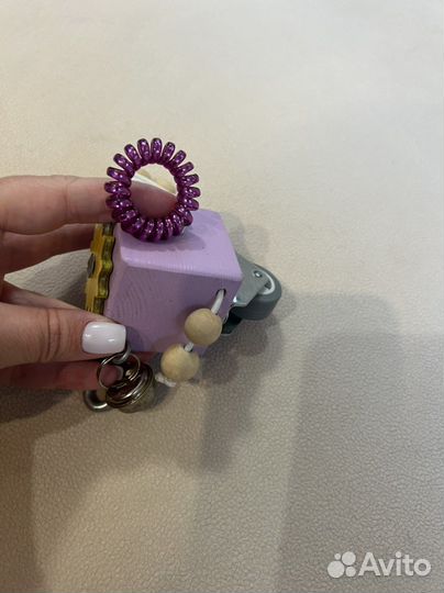 Детский бизикубик кубик развивающий