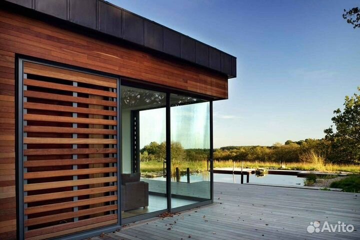 Планкен прямой за м2 20 мм 125 мм 2000 мм, вс