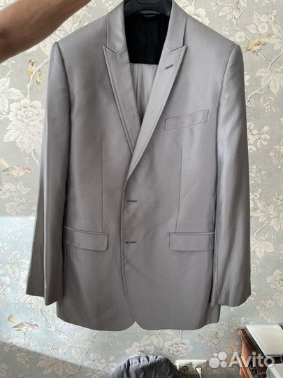 Костюм серый Dolce Gabbana