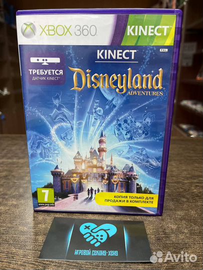 Disneyland Adventures Kinect Xbox 360 Xbox360 X360