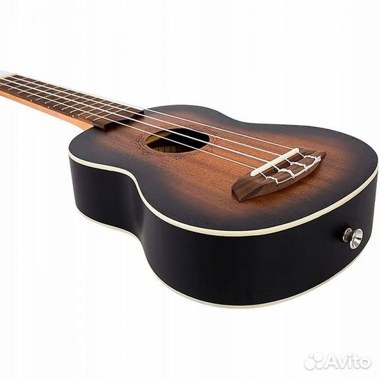 Flight NUS380 amber - укулеле сопрано с чехлом