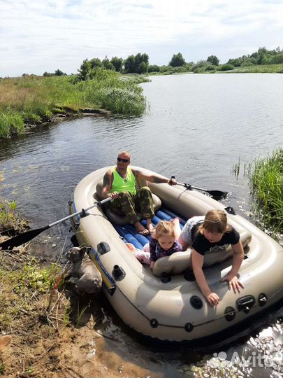 Надувная лодка intex excursion 5