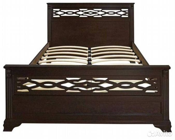 Кровать из массива сосны с подъёмным механизмом