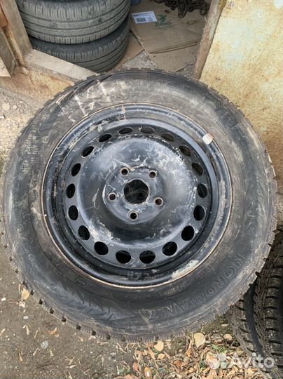 Колеса 195 65 15 зимние 5*100