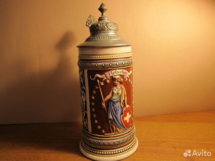 Старинная пивная кружка marzi&remy