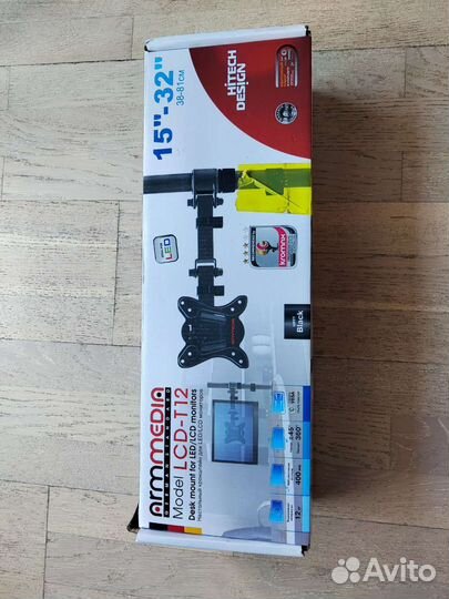 Кронштейн для монитора Arm Media