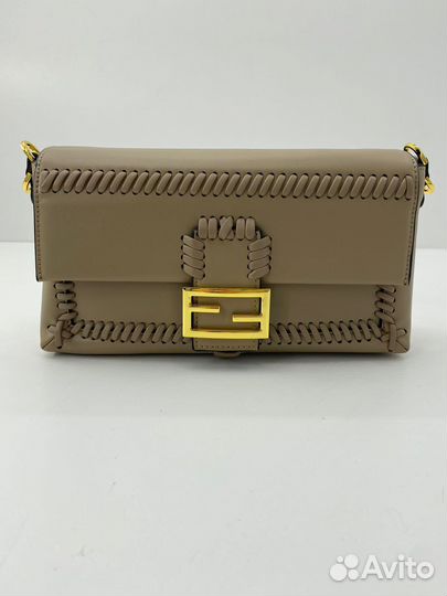 Сумка клатч Fendi кожа