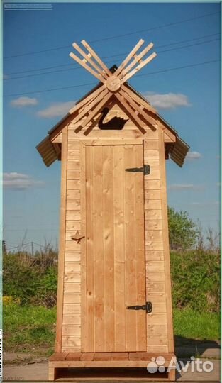 Дачный туалет с дельфином ркд 215