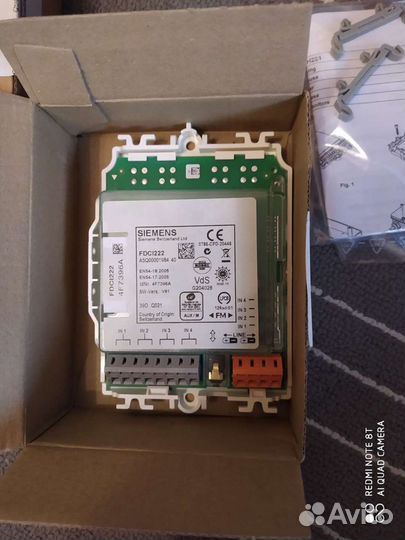 Модуль пожарной сигнализации. siemens FDC 1222