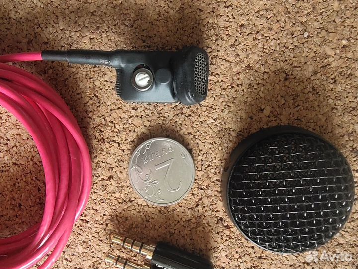 Микрофон с регулятором усиления \3м\для речи
