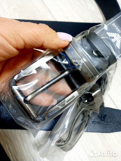 Мужской ремень Giorgio armani.нат.кожа.новый