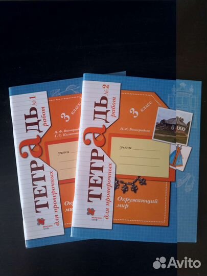Рабочая тетрадь Окружающий мир 3 класс,2 части
