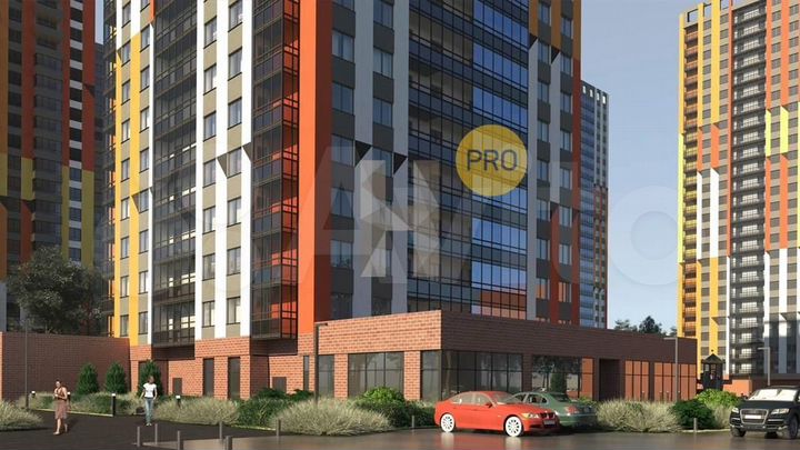 2-к. квартира, 60,2 м², 20/25 эт.