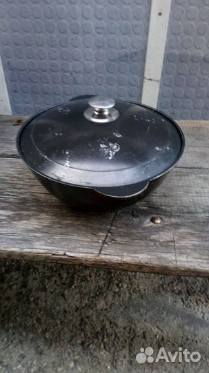 Казан чугунный 6л