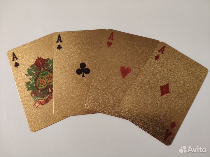 Карты для покера пластиковые 