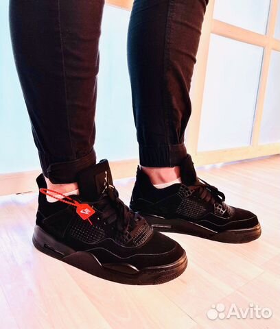 Кроссовки Nike Air Jordan 4 Retro x Black Cat