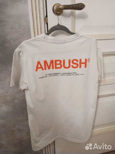 Футболка ambush XL Logo оригинал