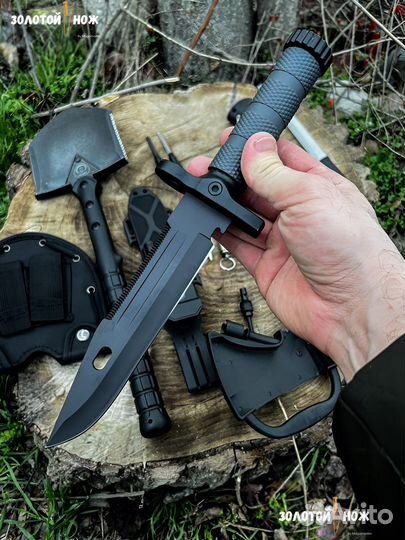 Нож туристический комплект