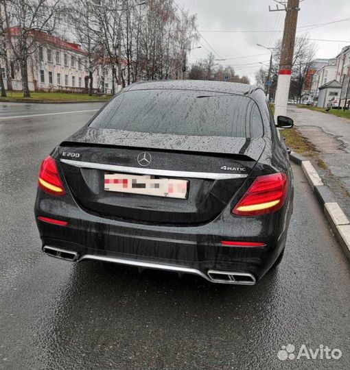 Обвес 6.3s для Mercedes E-class w213 Mercedes-Benz