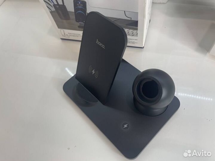 Беспроводное скоростное зарядное устройство 3 в 1