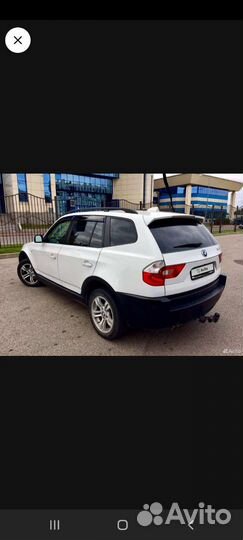 Дефлекторы на BMW X3 E83