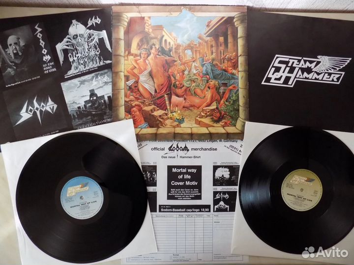 Виниловая пластинка Sodom Mortal Way Of Live