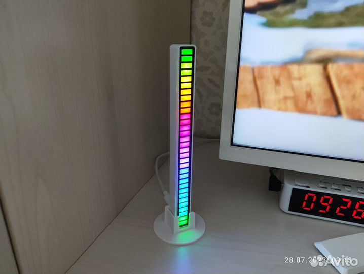Эквалайзер светодиодный RGB