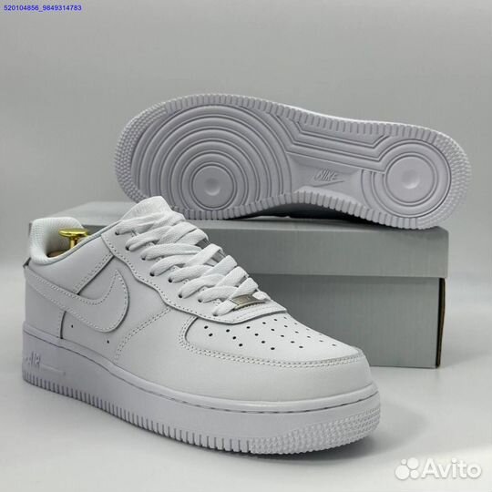 Кроссовки Nike Air Force Low White (Арт.63483)