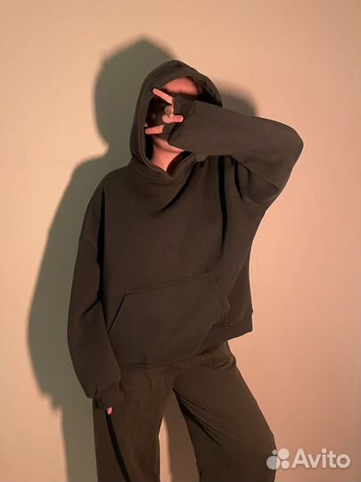 Худи женское оверсайз