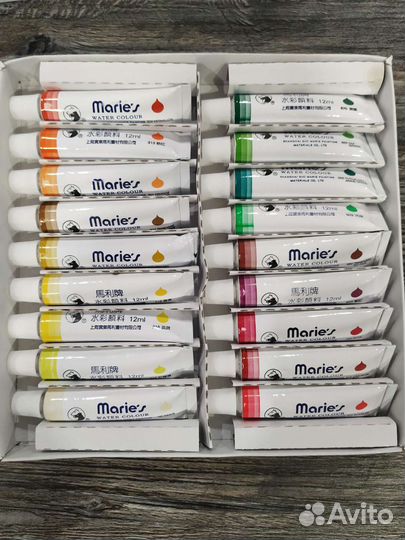 Набор акварельных красок Maries