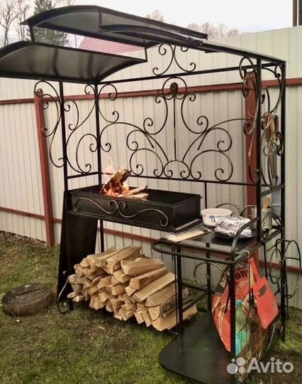 Кованый мангал