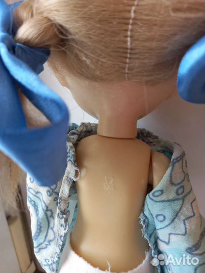 Кукла СССР Мотовилова Ленигрушка паричковая