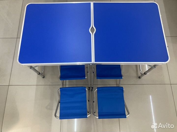 Стол со стульями складной туристический