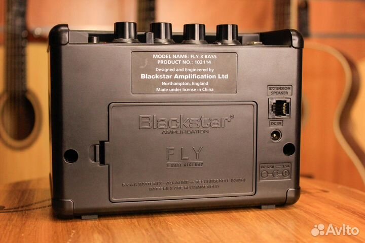 Blackstar Fly3 Bass, комбоусилитель для бас-гитары