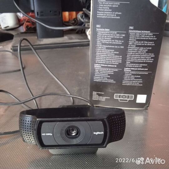 Веб-камера logitech c920