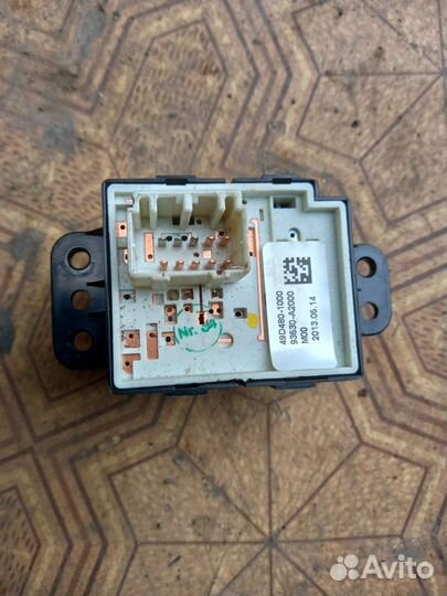 Hyundai solaris 1 блок управления зеркалами