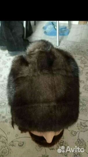 Норковая шапка Каляев 57-59 размер