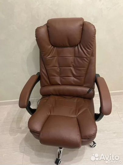 Компьютерное игровое кресло геймерское с массажем