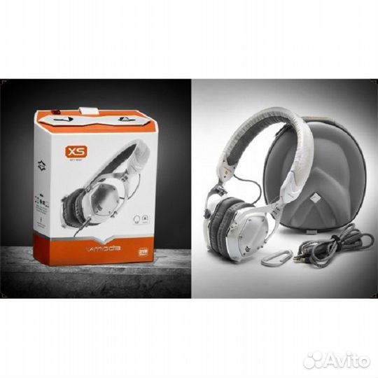 Наушники V-moda XS White Silver