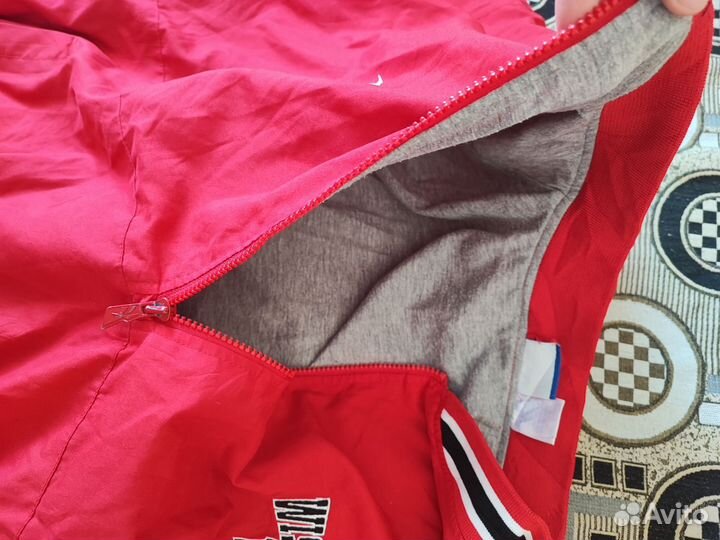 Reebok Wisconsin Badgers track jersey vintage