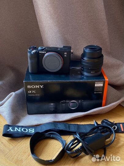 Sony Alpha a7C Kit 28-60mm, черный