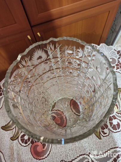 Ваза хрусталь 32 см