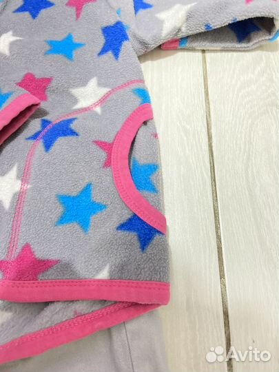 Флисовая кофта для девочки 98