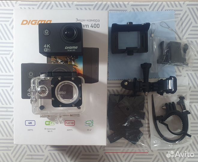 Экшн камера Digma 400