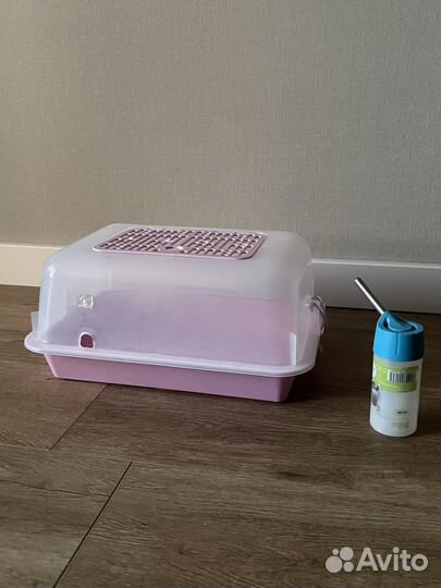 Клетка для хомяка пластиковая