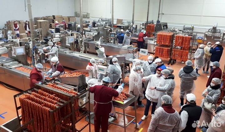 Приглашаем на вахту фабрика по производству колбас