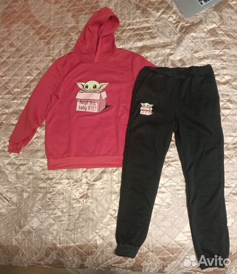 Спортивный костюм детский утепленный новый обмен