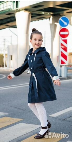 Плащ для девочки 146