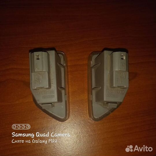 Плафоны штатной подсветки дверей